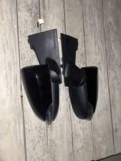 original side mirror of vitz 2014 (purple color)