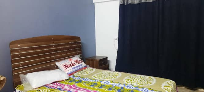 Defence DHA phase 5 badar commercial furnish 1 bed lunch banglow facing studio flat available for rent