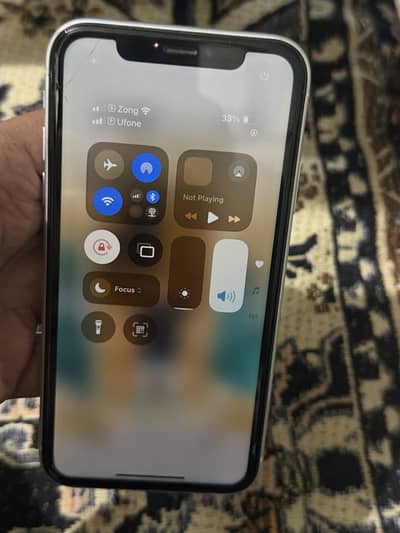 Iphone xr pta approved physical 128gb white color