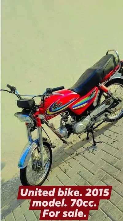 united bike 70 cc for sale.