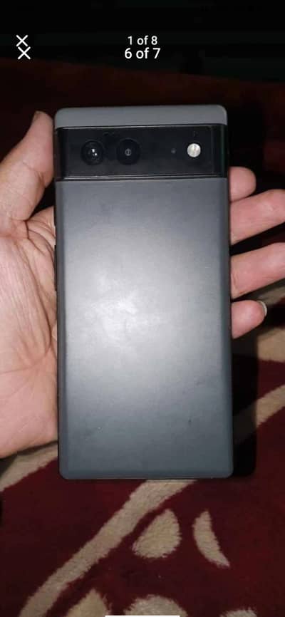 google pixel 6 pro 12 +128 line bilkul side