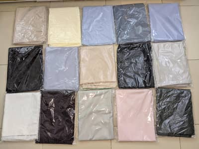 Unstitched Shalwar Kameez Fabric for Men Wash & Wear Suit