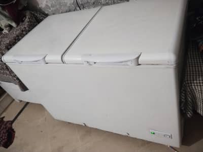 Haier inverter freezer 2 door good condition