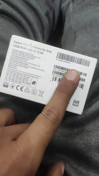 Xiaomi 11t pro 5g 12 256 official approved with original box