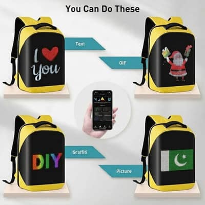 Led Backpack ( New Condition)