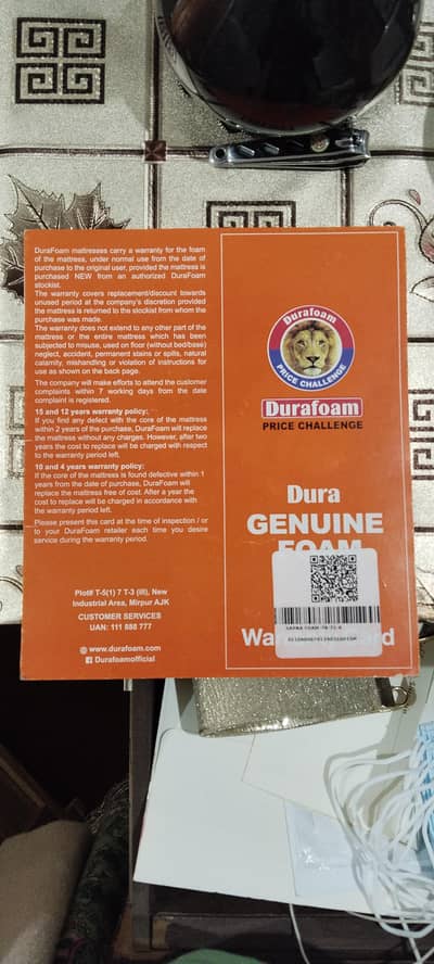 SAPNA DURA FOAM MATTRESS