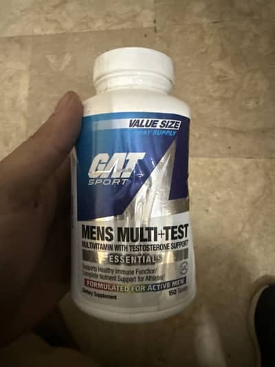 GAT Men Multi+Test Multivitamins supplements