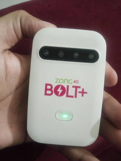 zong device Bolt plus 4G   Fast internet device