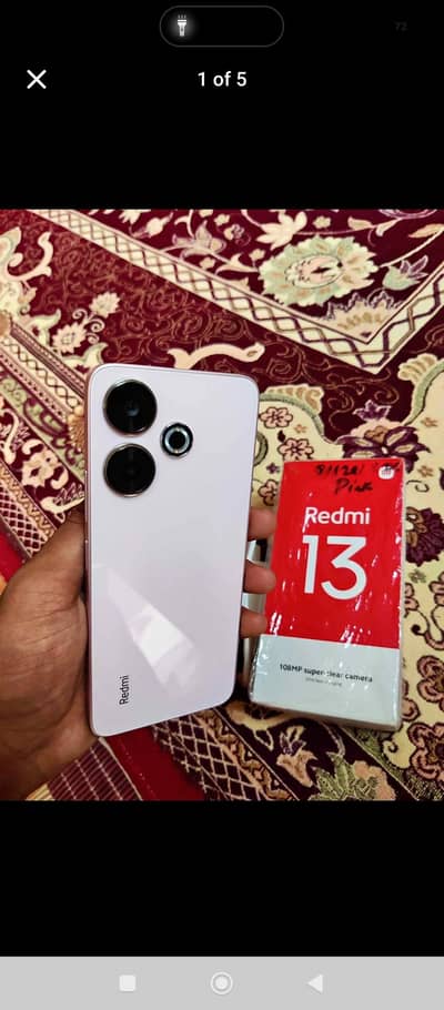 Redmi,13 8/128 8month warranty 10/10 contact Whatsapp 03339298949