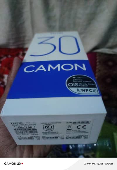 Tecno Camon 30 only Box