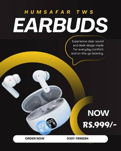 HUMSAFAR TWS EARBUDS