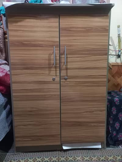 children dressing wooden wardrobe, 4.8ft height, 2.6ft front