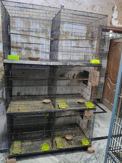 Folding and Fixed Cages