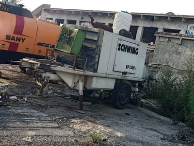 schwing pump 50 meters