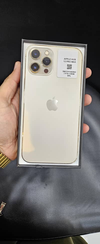 12 Pro Max Official Pta Approved Dual Sim Gold