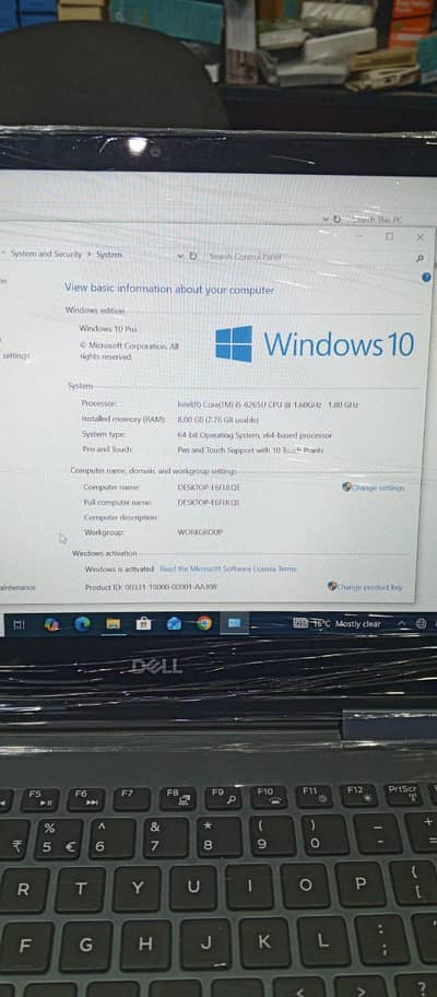 I5 8thGen 8/256.360° touch screen