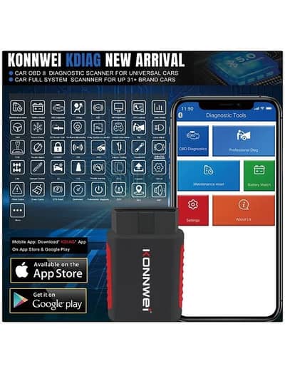 KONNWEI KDIAG Bluetooth OBD2 Scanner Diagnostic Tool 03020062817