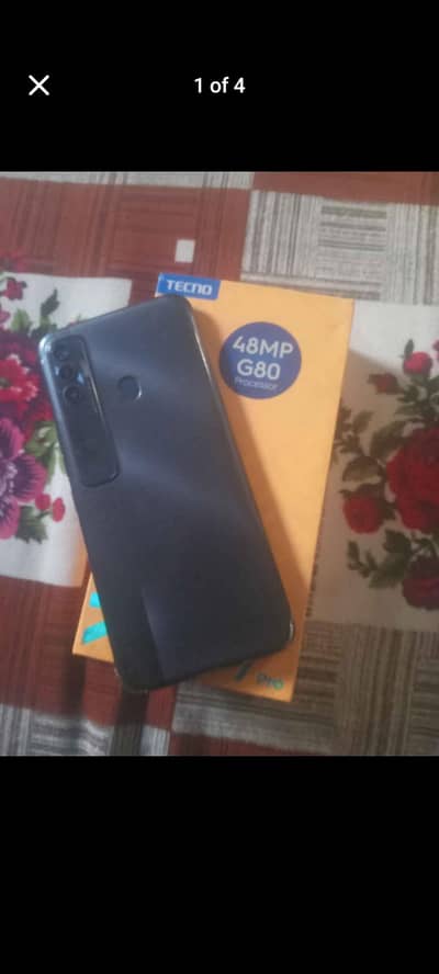 Tecno Spark 7 pro with box
