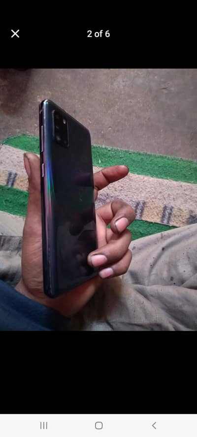 Samsung A31 4gb 128 mobile and box arjat sale