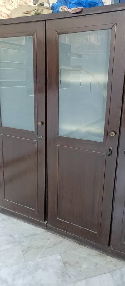 Elegant wardrobe wooden