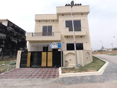 Bahria Town Phase 8, Ali Block 16 Marla Corner Designer House, 3 Side Open , Back Open With Extra Land Perfect Construction On Investor Rate