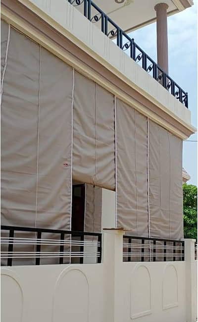 Chick bamboo blind window and green jali tarpal,wooden blinds,bamboo