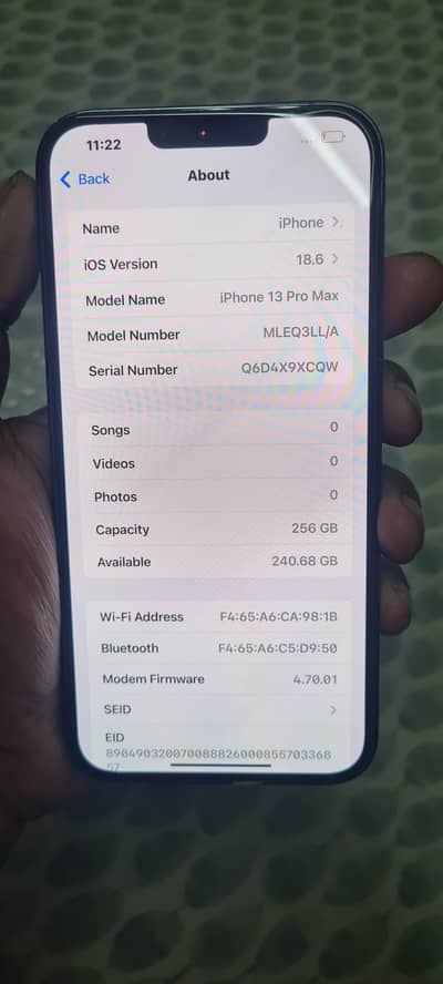 iphone13pro max 256gb approved