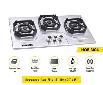 Kenwood Hob With One Year Warranty
