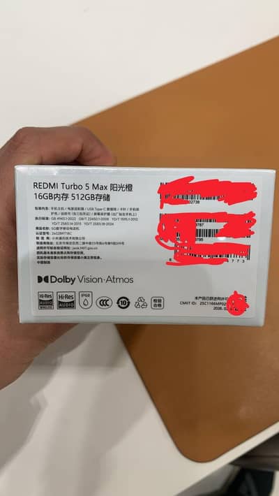 Xiaomi Redmi Turbo5 Max. Box Packed,  16gb 512gb Non PTA, Turbo 5 Max