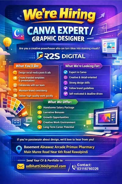 We’re Hiring: Digital Marketing Trainees/ Graphic Designer