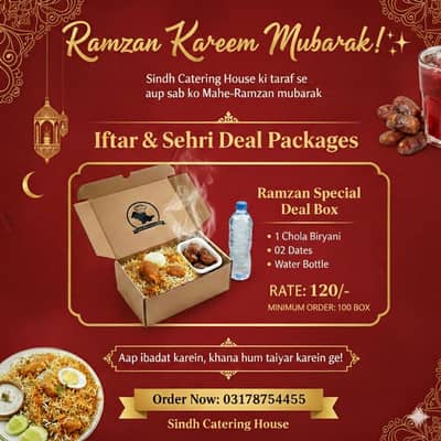 120 Ramzan box deal