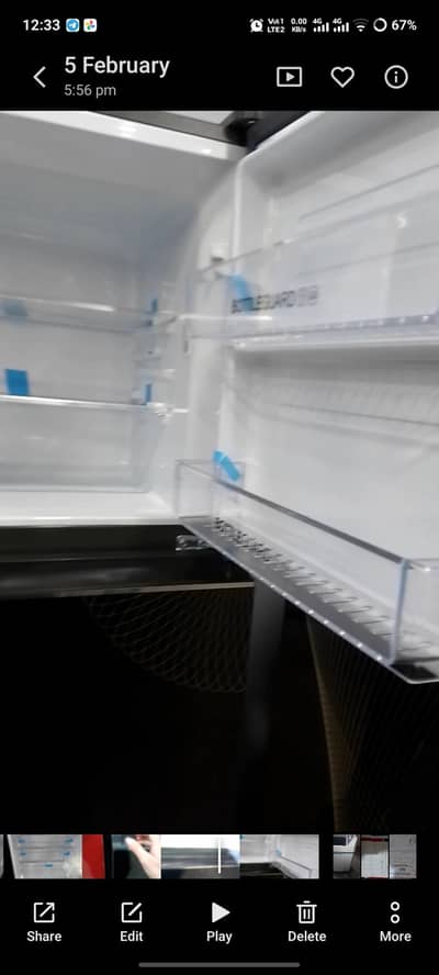 Haier refrigerator bilkul new box pack