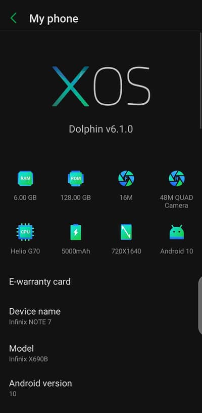 Infinix Note 7 (6/128)