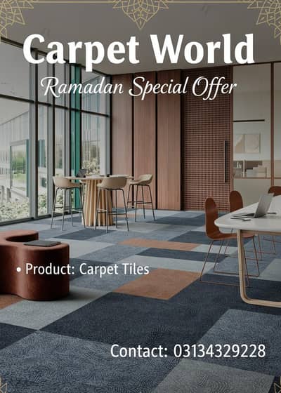 Carpet Tiles - Carpet Flooring - Gym Flooring - Commercial Carpet Tile