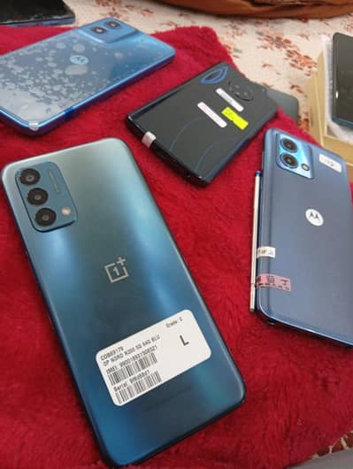 One plus And Motorola