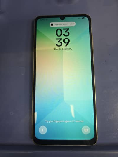 Samsung A06 first hand use with box