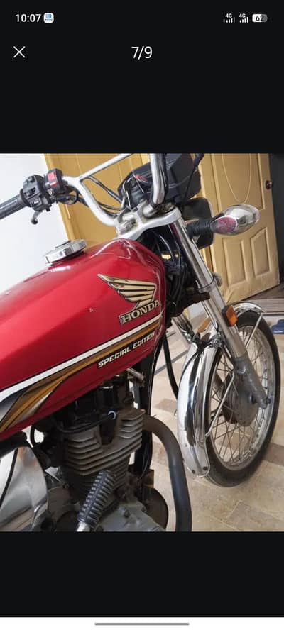 iam selling my Honda cg125 special edition 2021