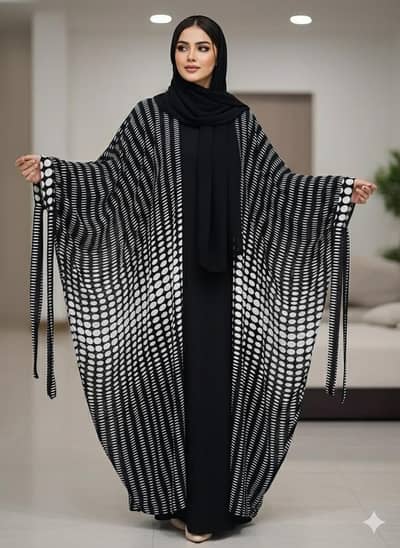 ​Premium Butterfly Abaya Sets - Dubai Style - Brand New