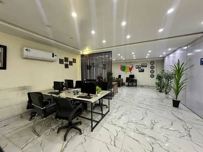 5 Marla Furnished Office For Rent Available In Bahria Town Lahore