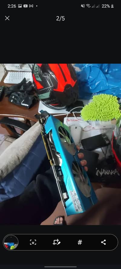 AMD SAPPHIRE RX590 8 GB WORKING AND SALE.