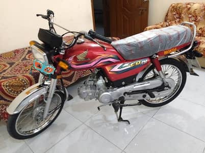 Honda CD70 New (2023)All Punjab Number, Call 03036828292