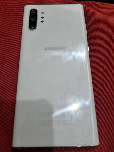 Samsung Note 10 plus 12 256 official PTA  original phone 1 hand use