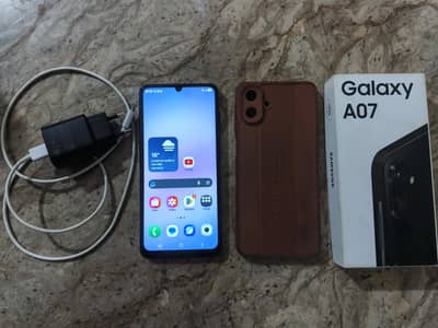 Samsung A07 mobile 4/128 in  Excellent Condition under Warranty