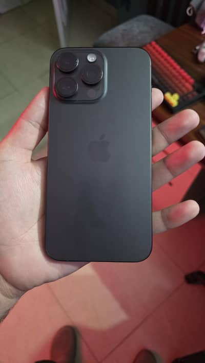 Iphone 15 pro max with box JV without cable