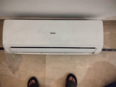 Haier air conditioner 10 by 10 condition brand new