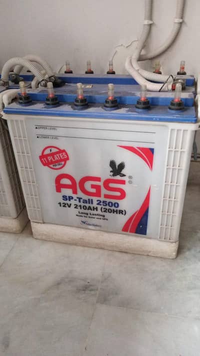 ags tubler battery 210ah