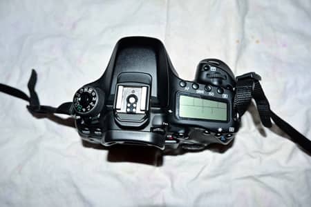 canon 80d with 18.55 mm kit lense and 50 mm  1.8 conditon 10/10