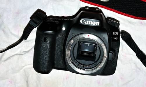 canon 80d with 18.55 mm kit lense and 50 mm  1.8 conditon 10/10