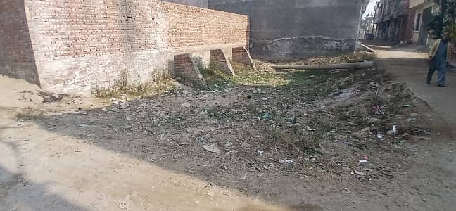 8 Marla Commercial Corner Plot For Sale In Hanif Garden Moeez Town Salamat Pura Lahore