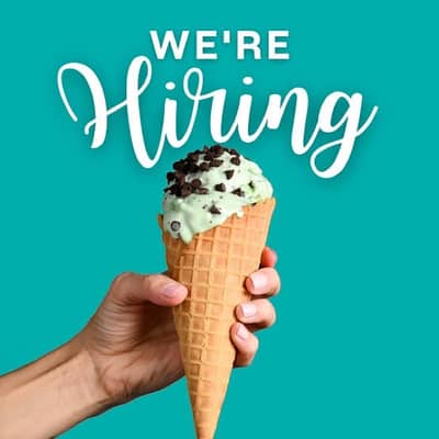 male staff required for ice cream shop